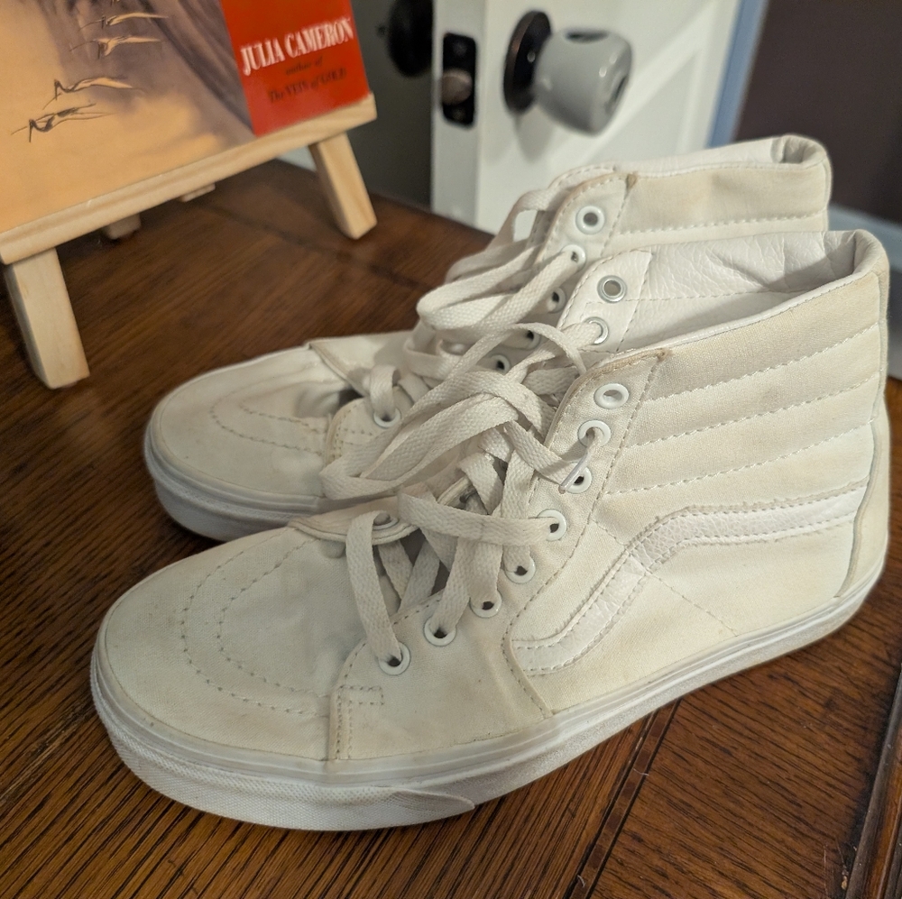 Vans Men's High-Top Sneakers - White